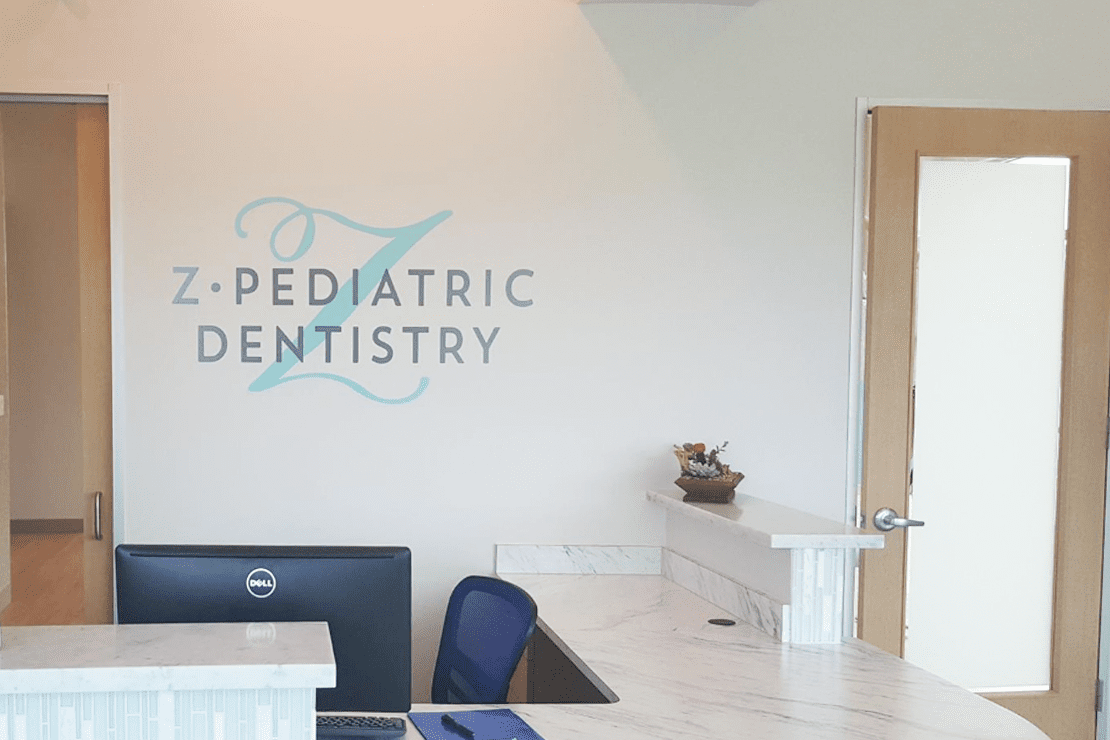 Z Pediatric Dentistry, branding, logo, graphic design, Wordpress, Shopify