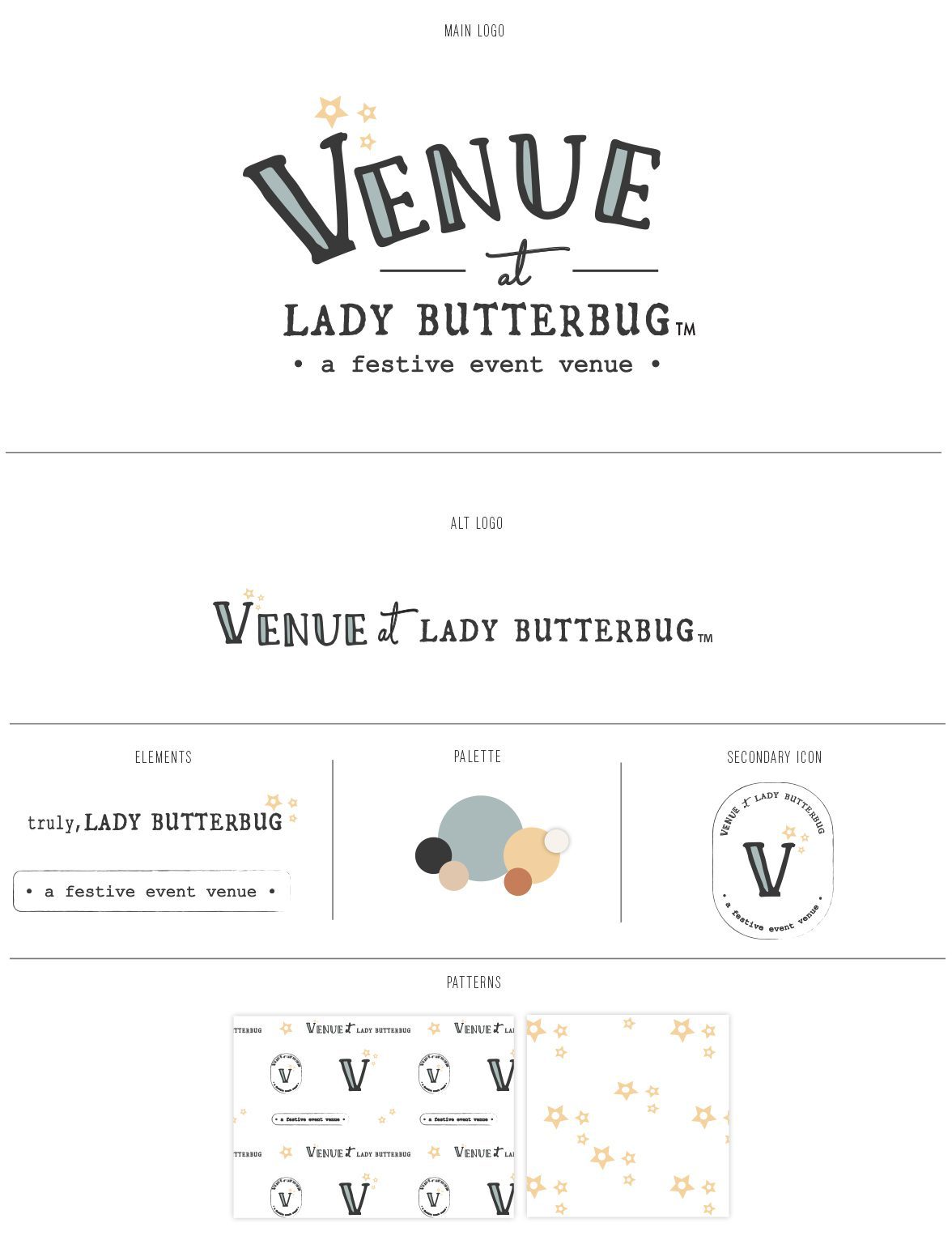 The Venue At Ladybutterbug | Bliss and Tell Creative BRAND | WEBSITE DESIGN
