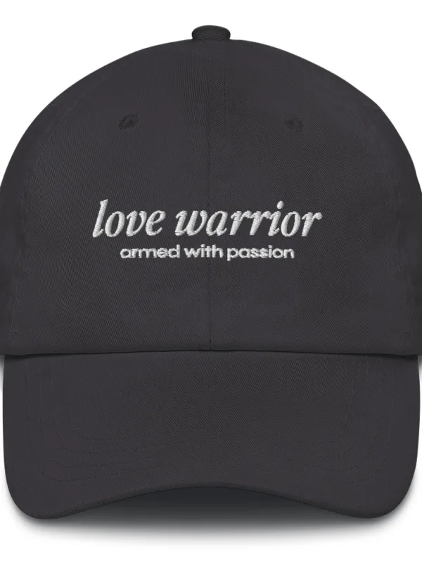 Love Warrior (white text) - Hat - Image 5