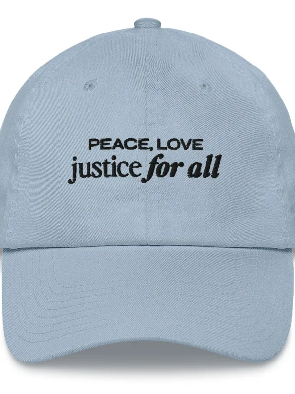 Justice for All (black text) - Hat - Image 4