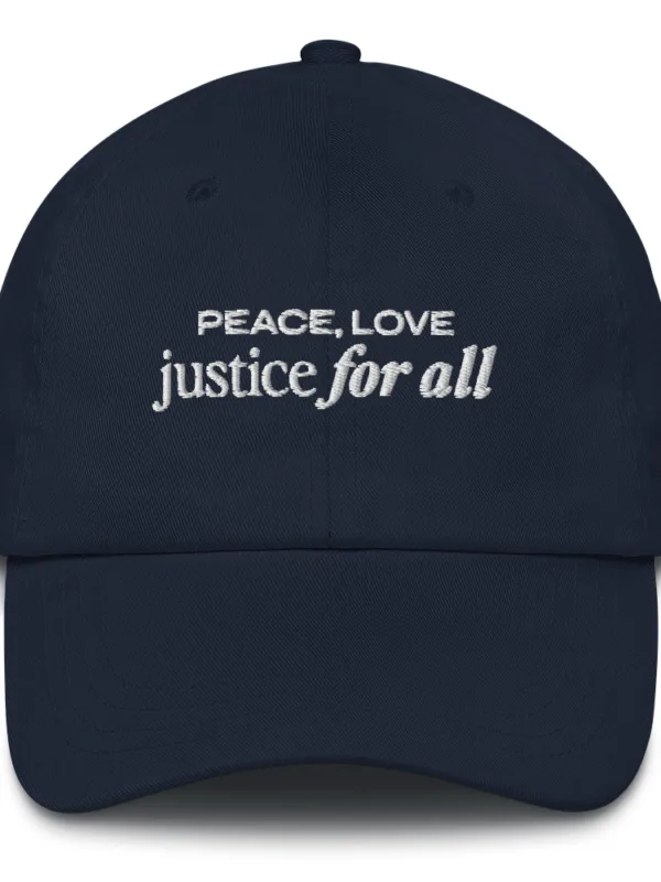 Justice for All (white text) - Hat - Image 3