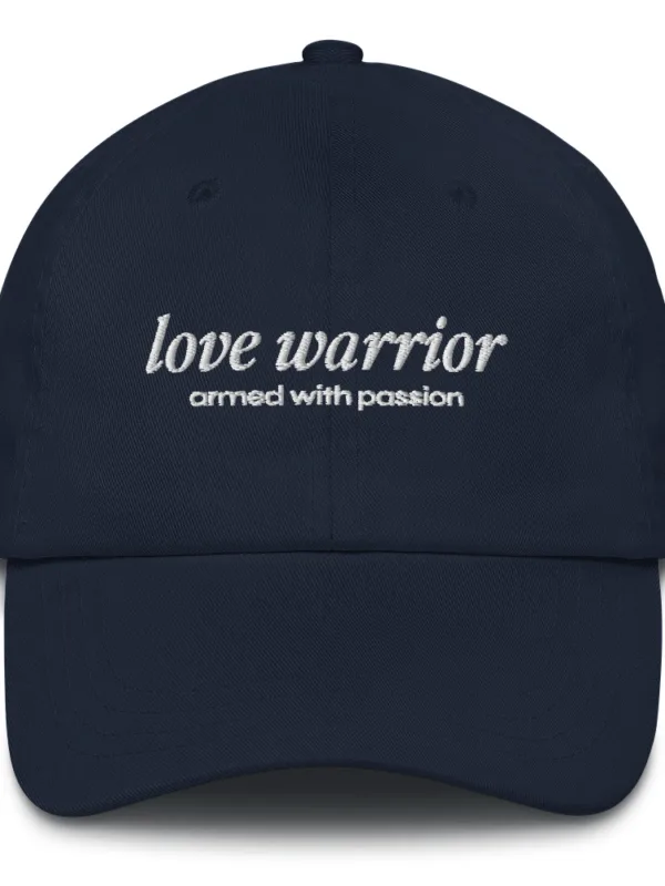 Love Warrior (white text) - Hat - Image 3