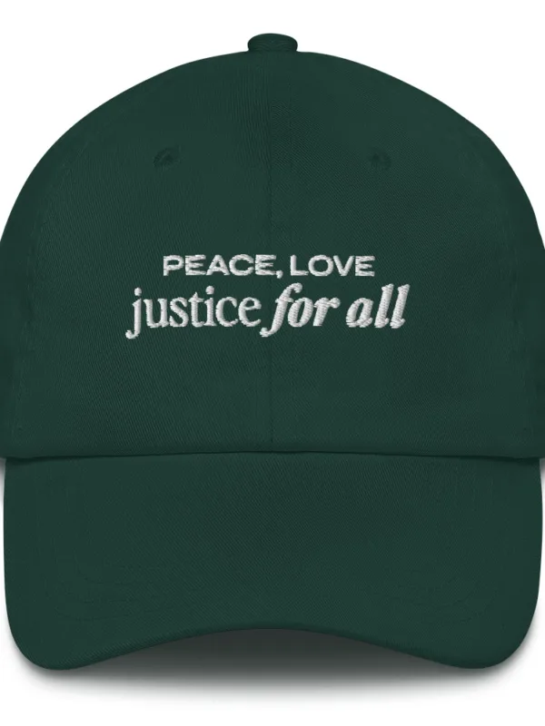 Justice for All (white text) - Hat - Image 5