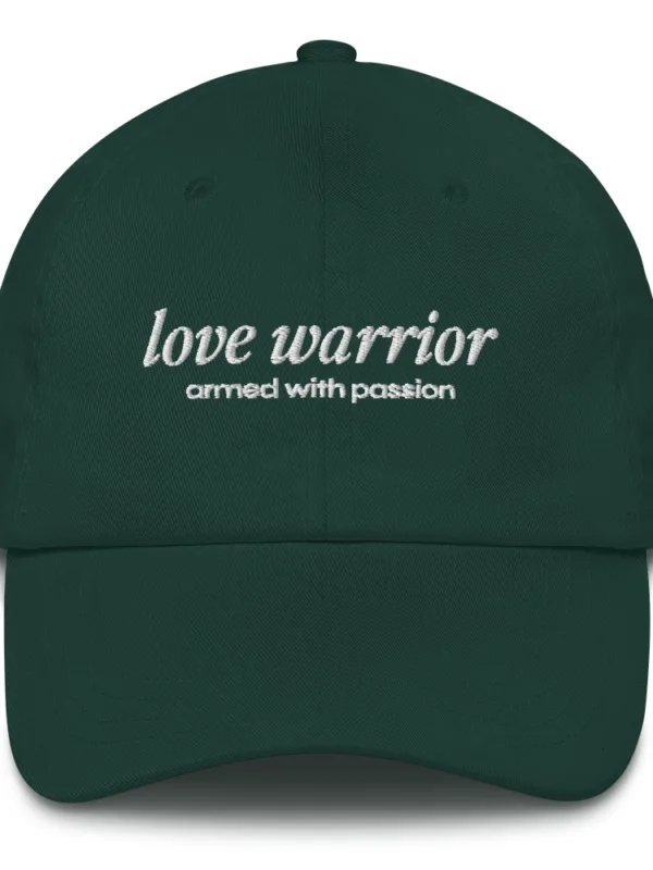 Love Warrior (white text) - Hat - Image 4