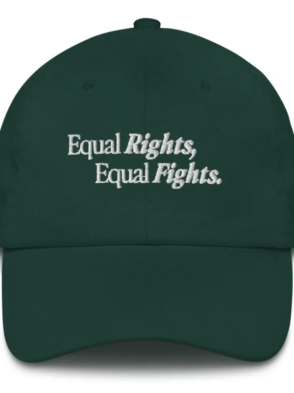 Equal Rights (white text) - Hat - Image 4